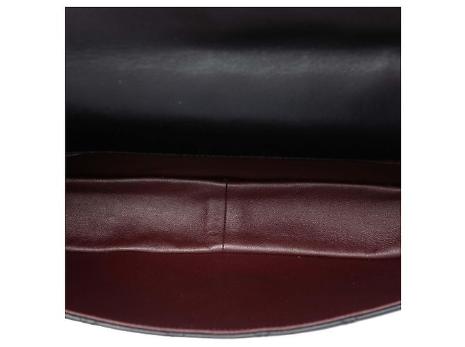 Borsa a tracolla Chanel Large Lambskin Chic With Me Flap Nera Nero - vista 4