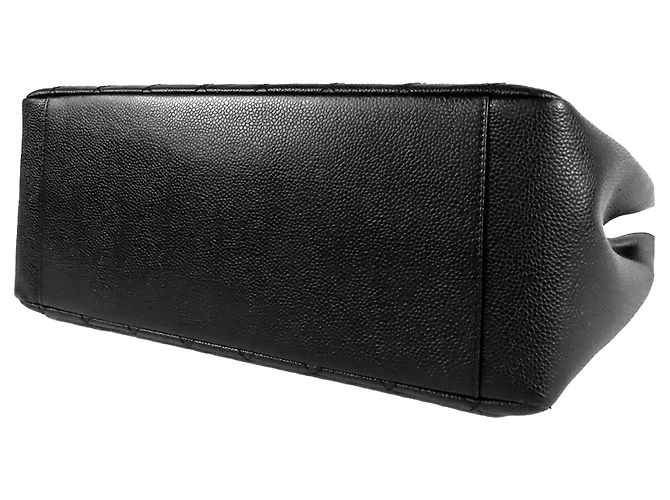 Tote Grand Shopping in Caviar nero Chanel - vista 3