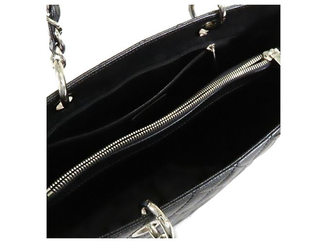 Tote Grand Shopping in Caviar nero Chanel - vista 4
