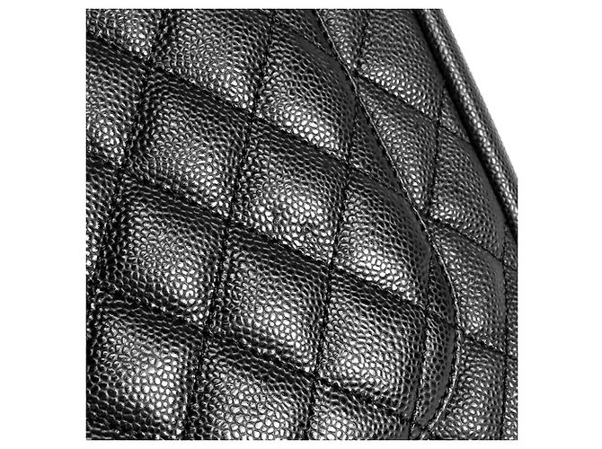 Tote Grand Shopping in Caviar nero Chanel - vista 8
