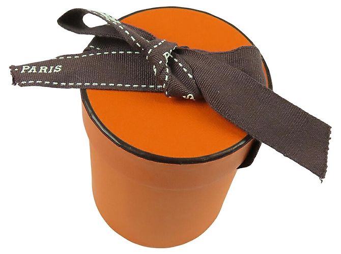 Sciarpa in seta Hermès Mors a Jouets Chemise Twilly Blu - vista 7
