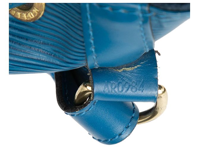 Borsa a secchiello Blue Louis Vuitton Epi Noe GM - vista 6