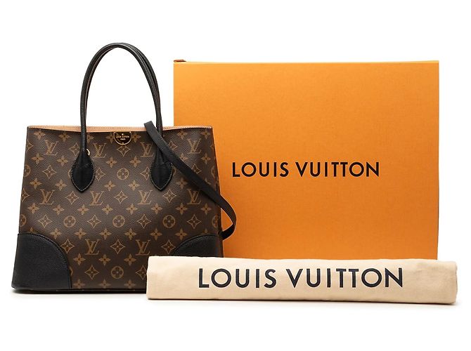 Borsa Louis Vuitton Monogram Flandrin marrone - vista 8