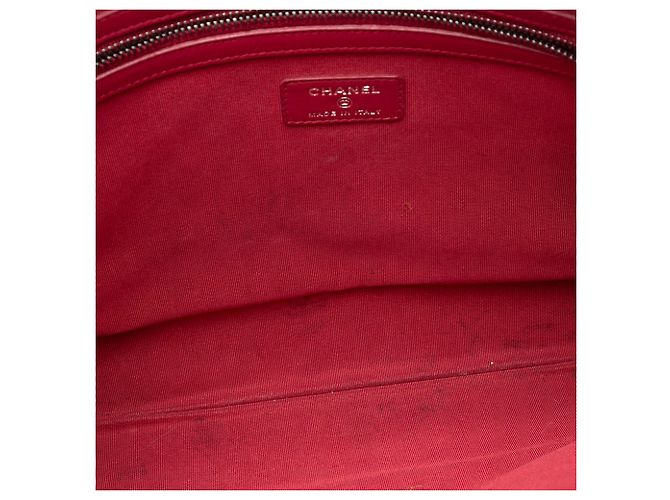 Clutch Chanel Gabrielle O Case Large in vitello invecchiato nero - vista 4