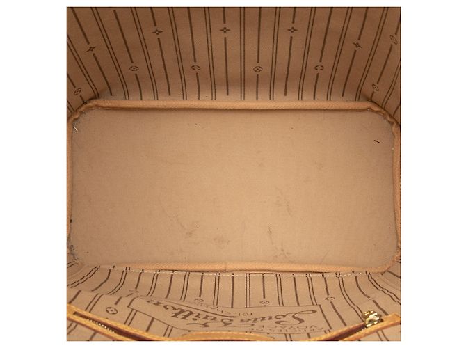 Borsa Tote Louis Vuitton Monogram Neverfull MM marrone - vista 4