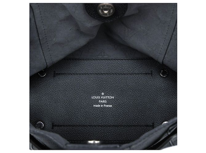 Borsa Louis Vuitton Monogram Mahina Hina PM Blu - vista 4