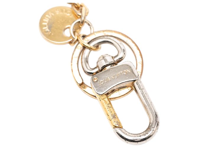 Portachiavi e charm per borsa LV Circle in oro placcato e resina Louis Vuitton D'oro - vista 4