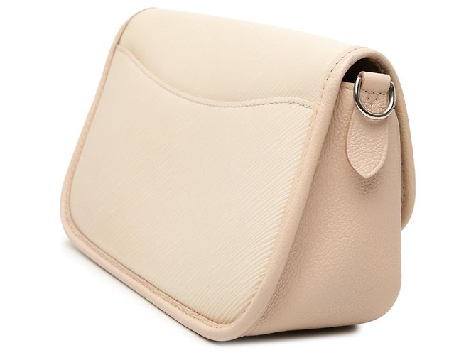Borsa a tracolla Louis Vuitton Epi Buci bianca Bianco - vista 2