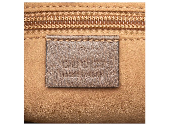 Borsa a tracolla Gucci GG Supreme Web Bengal beige - vista 5