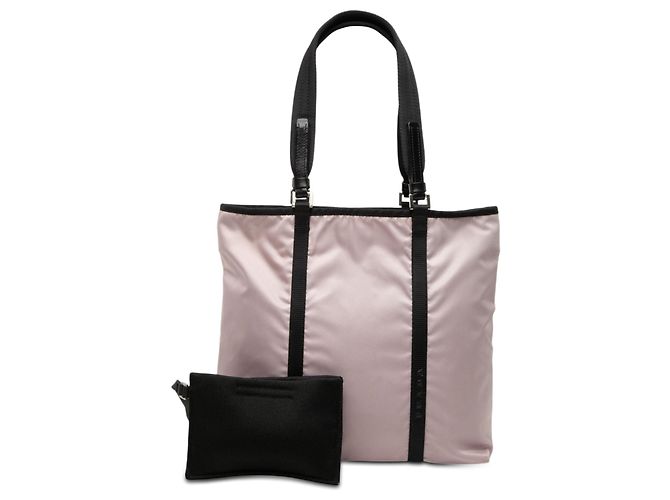 Rosa Prada Tessuto Tote Pink - Ansicht 7