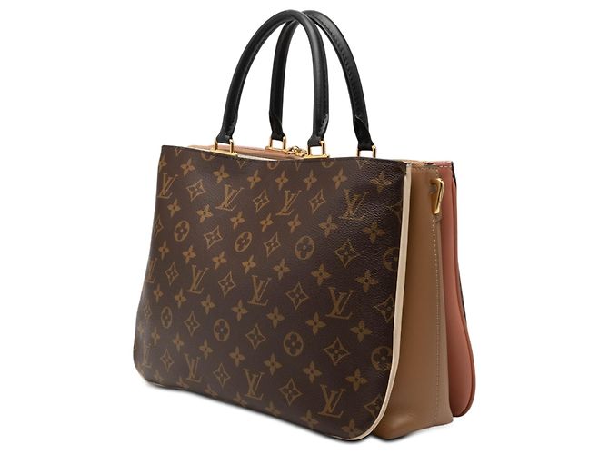 Borsa Louis Vuitton Monogram Millefeuille marrone - vista 2