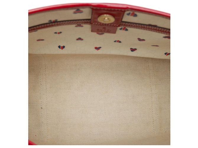 Tote Joy Gucci Medium GG Supreme Hearts bianco - vista 4