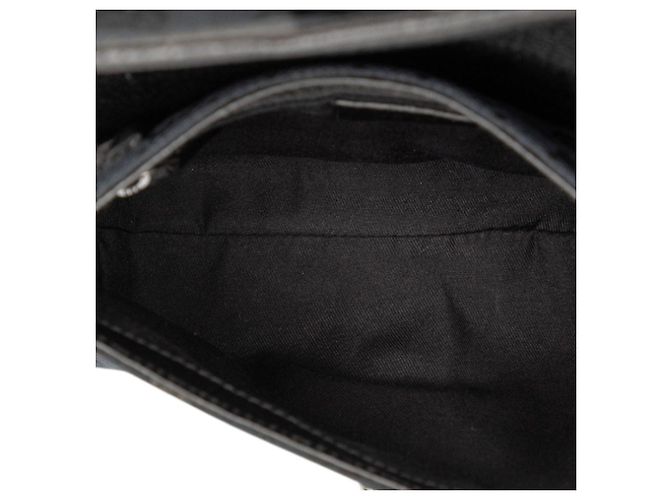 Sac banane en toile GG Gucci noir - vue 4