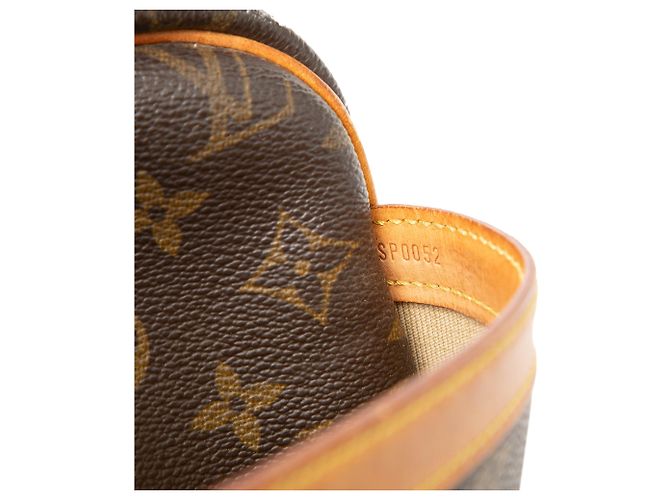 Borsa a tracolla Louis Vuitton Monogram Reporter PM Marrone - vista 5