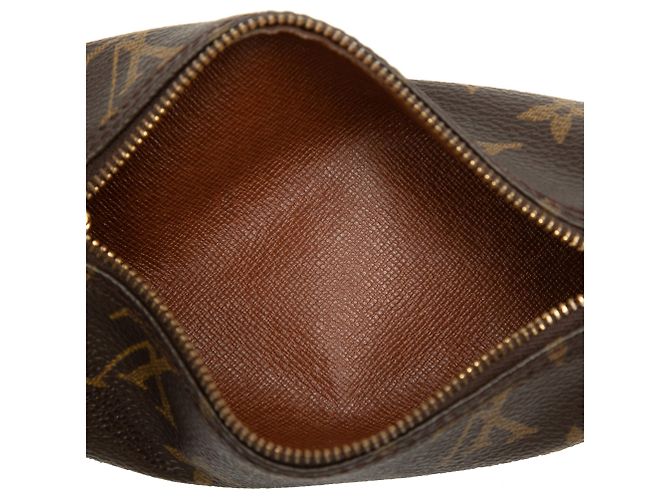 Borsa Louis Vuitton Monogram Papillon Pochette marrone - vista 4