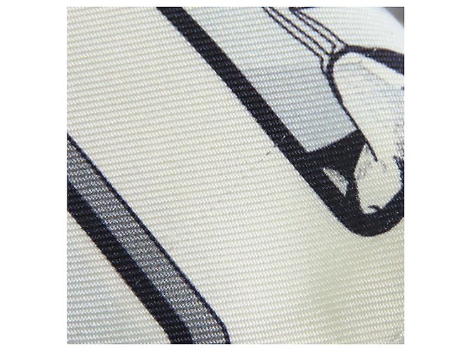 Multi Hermès Hermes Story Silk Twilly Scarf Scarves Multicolore - vista 6