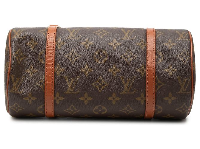 Borsa Louis Vuitton Monogram Papillon 26 marrone - vista 3