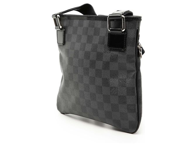 Borsa a tracolla Thomas in Damier Graphite nero Louis Vuitton - vista 2
