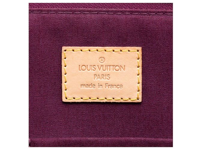 Borsa Louis Vuitton Monogram Vernis Bellevue PM viola Porpora - vista 5