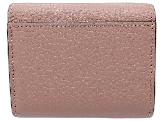 Cartera compacta Louis Vuitton Taurillon Capucines Rosa Carteras pequeñas - vista 3