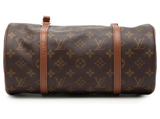 Borsa a mano Louis Vuitton Monogram Papillon 30 Marrone - vista 3
