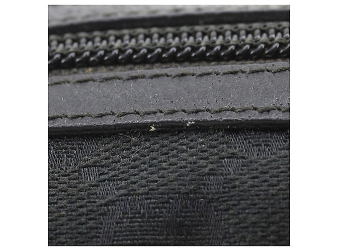 Pouch Gucci GG Canvas nera Nero - vista 10