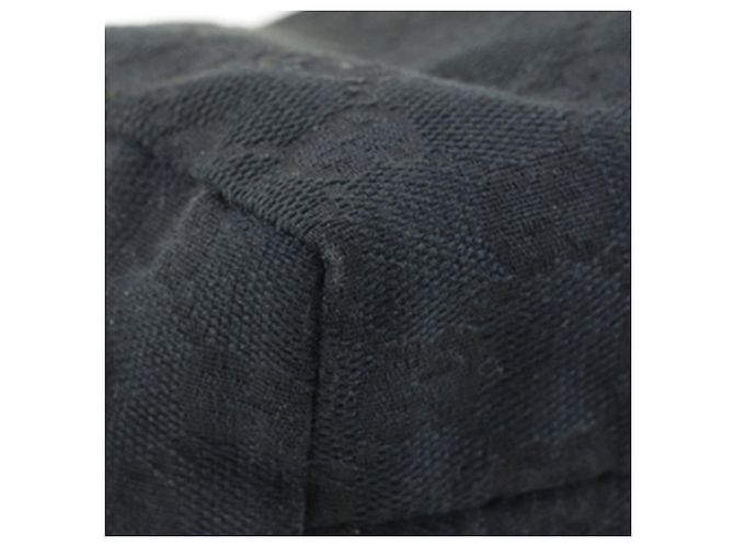 Pouch Gucci GG Canvas nera Nero - vista 13