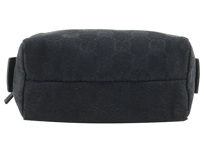 Pouch Gucci GG Canvas nera Nero - vista 4