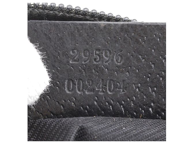 Pouch Gucci GG Canvas nera Nero - vista 7