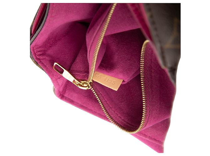 Bolsa de ombro Louis Vuitton Monogram Pallas Chain marrom - vista 6