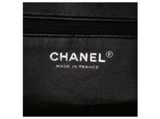 Borsa a tracolla Chanel CC Tweed Chain Fantasy nera Nero - vista 5