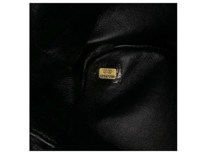 Borsa a tracolla Chanel CC Tweed Chain Fantasy nera Nero - vista 6