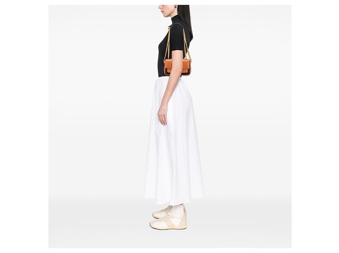 Borsa a spalla Fendi Mini Bicolor Nappa Apolo Chain Baguette Marrone - vista 11