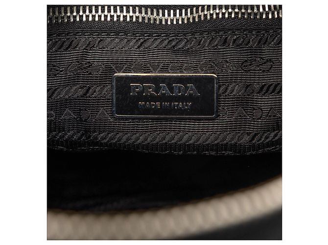 Schwarze Prada Tessuto Satchel - Ansicht 5