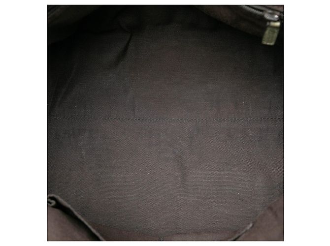 Borsa Dome Satchel Gucci in pelle marrone con ciondolo GG - vista 4