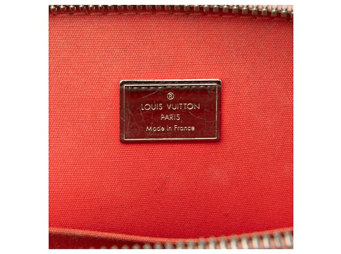 Borsa Satchel Alma BB Louis Vuitton Monogram Vernis Jungle Dots Arancione - vista 5