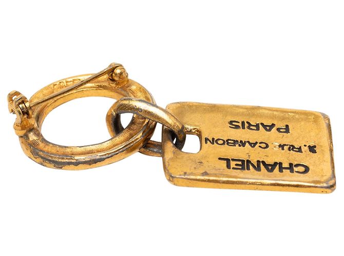 Spilla Rue Cambon placcata oro Gold Chanel D'oro - vista 3
