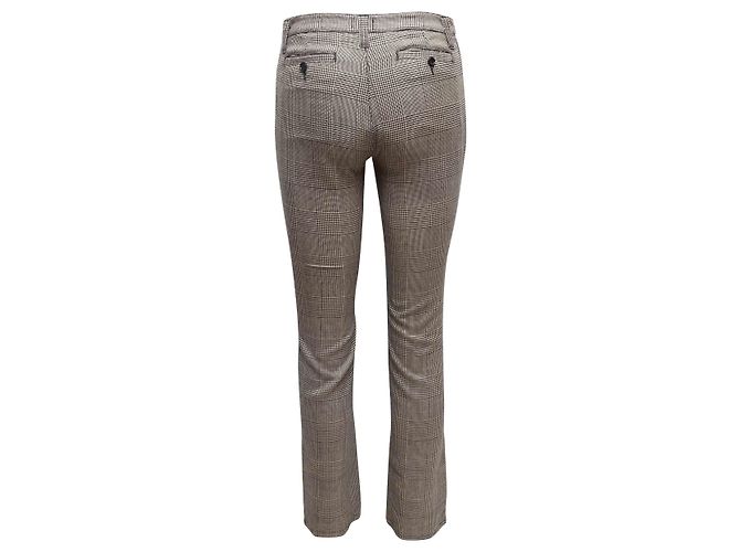 Dolce & Gabbana D&G Patchwork-Hose aus Medium Wash Denim & Glen Plaid Größe IT 42 Blau - Ansicht 3