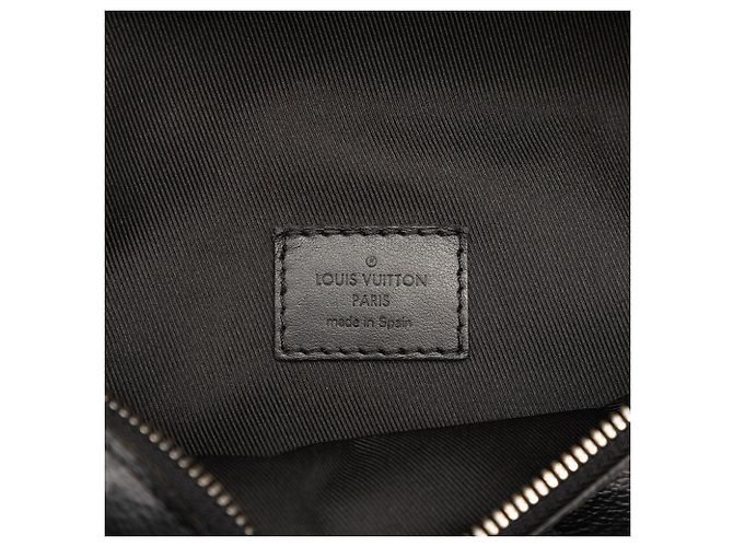 Bumbag Borsello da vita Louis Vuitton Monogram Eclipse Discovery PM Nero - vista 5