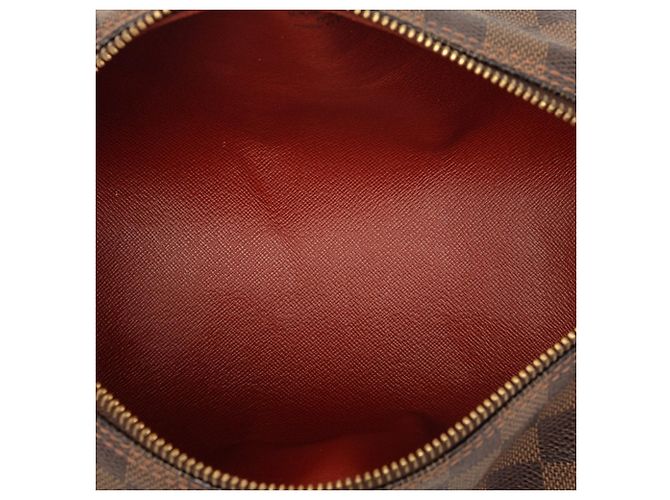 Borsa Louis Vuitton Damier Ebene Papillon 26 Marrone - vista 4