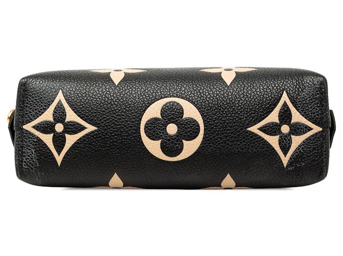 Beauty Case PM Louis Vuitton Bicolor Monogram Empreinte Nero - vista 3
