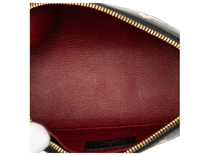 Beauty Case PM Louis Vuitton Bicolor Monogram Empreinte Nero - vista 4