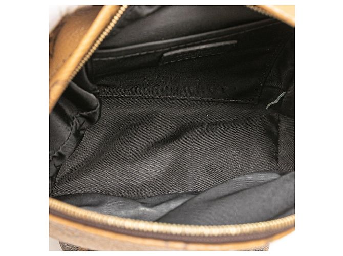 Mini zaino Palm Springs Louis Vuitton Monogram Reverse Marrone - vista 4