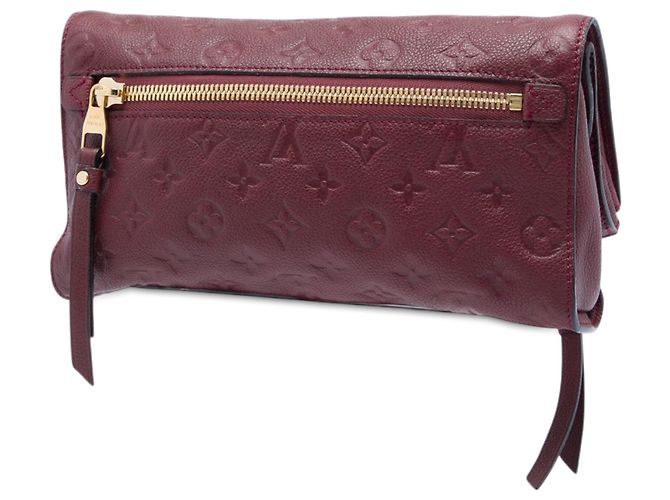 Red Louis Vuitton Monogram Empreinte Petillante Clutch Bag - view 2