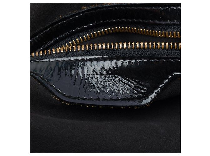 Borsa Hobo Louis Vuitton Monogram Vernis Mahina Surya XL Nera Nero - vista 5