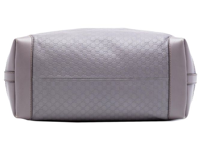 Borsa Tote Medium Microguccissima Craft Gucci Viola Porpora - vista 3