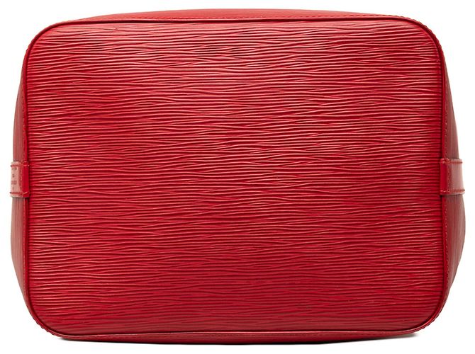 Borsa a secchiello Petit Noe in Epi rosso Louis Vuitton - vista 3