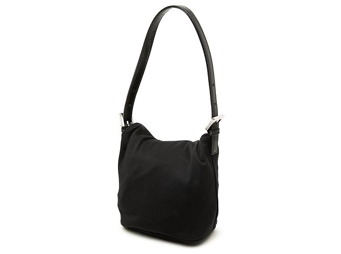 Borsa in nylon nera Fendi Nero - vista 2
