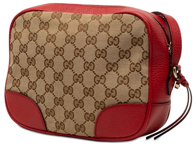 Borsa a tracolla Gucci GG Canvas rossa Bree Rosso - vista 2