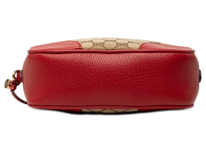 Borsa a tracolla Gucci GG Canvas rossa Bree Rosso - vista 3
